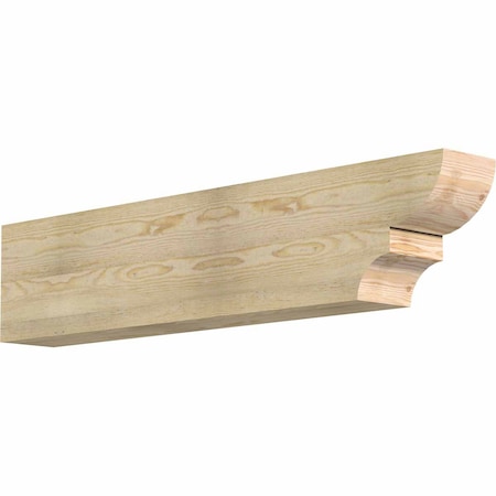 Ekena Millwork Ridgewood Rough Sawn Rafter Tail, Douglas Fir, 6"W x 10"H x 48"L RFT06X10X48RID00RDF